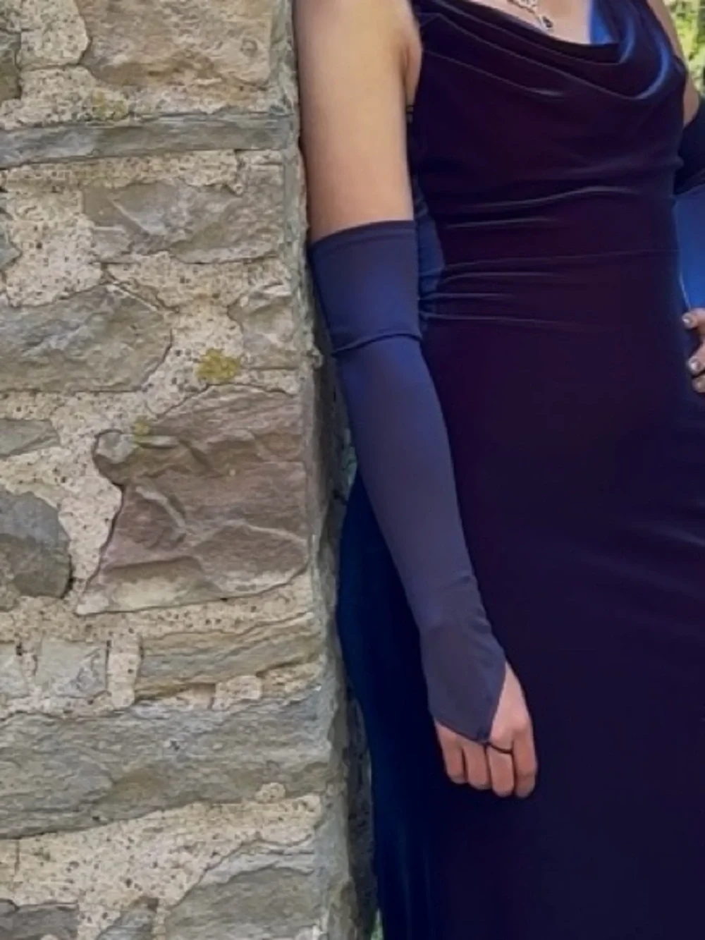 Women’s elbow length gloves